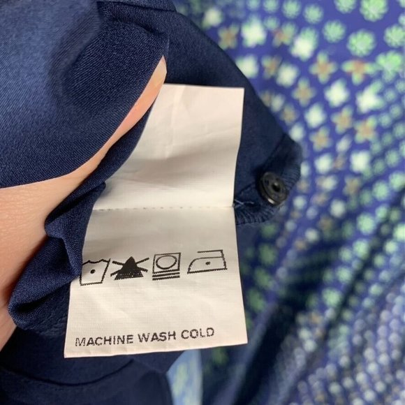 Wayward Fancies by eShakti Midi Dress Starburst Faux Wrap 16/18 See Measurements - Picture 11 of 13